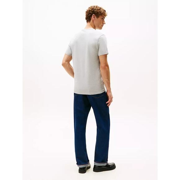 Tommy Hilfiger - Slim Fit T-Shirt - Medium - Grey Heather - NWT & PACKAGING - Picture 5 of 8